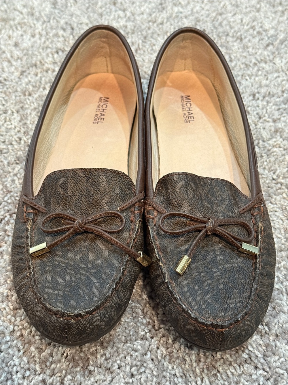 Michael Kors Hamilton Moc Brown 9.5 - Picture 4 of 6